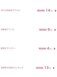 またまたランクイン(*  *  )