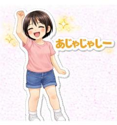 ?あじゃじゃしたー?