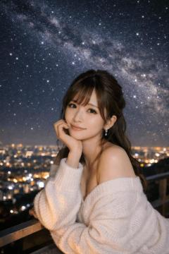 星空を見ながら思ったこと?