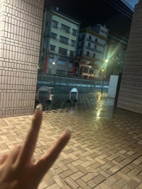 雨降ってきた