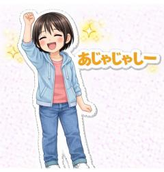 ?あじゃじゃしたー?