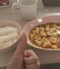 麻婆豆腐作ったよ