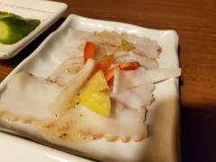 なんだっけ？タコのカルパッチョだっけ？