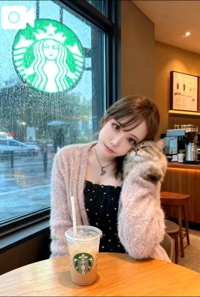 スタバに猫を連れ込んでは行けません！！