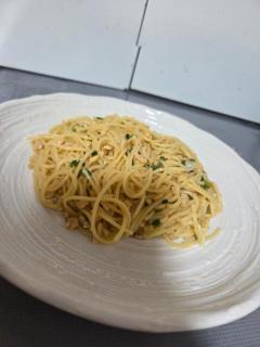 納豆スパゲッティー?