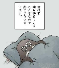 少しだけおやすみします
