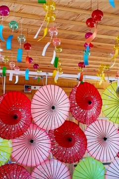夏色に染まる神社時間