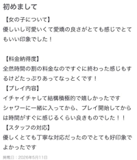 【お礼写メ日記】