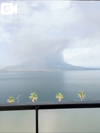 桜島噴火＆なかよぴ