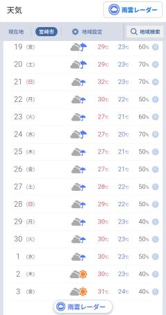 ☔梅雨ニモマケズ