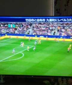 サッカー⚽⤴️１ー１