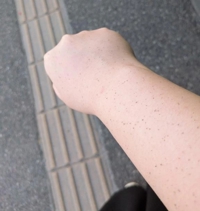 はい、灰。