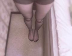 パンスト越しのどきどき…