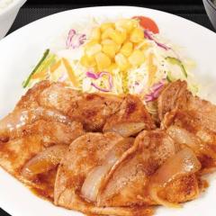 松〇の生姜焼き定食🤤