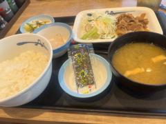 今日の朝ごはん?