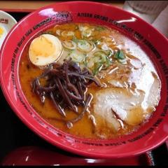最近オープンしたラーメン屋味千拉麺延岡店😄