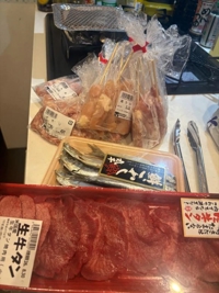 キッチンで……