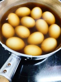ゆで卵🥚煮卵🐣