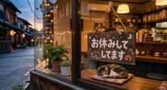 お休みです