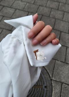 萌え袖…(*´ー｀*)???