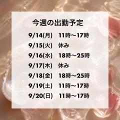 clubNOA ◆あん◆ ?来週の出勤予定?