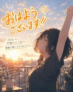 おはようございます??