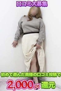 口コミ投稿で2000pt還元中です