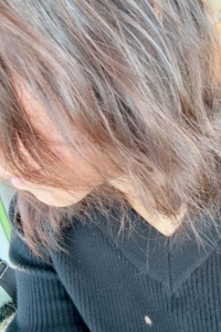 朝です.